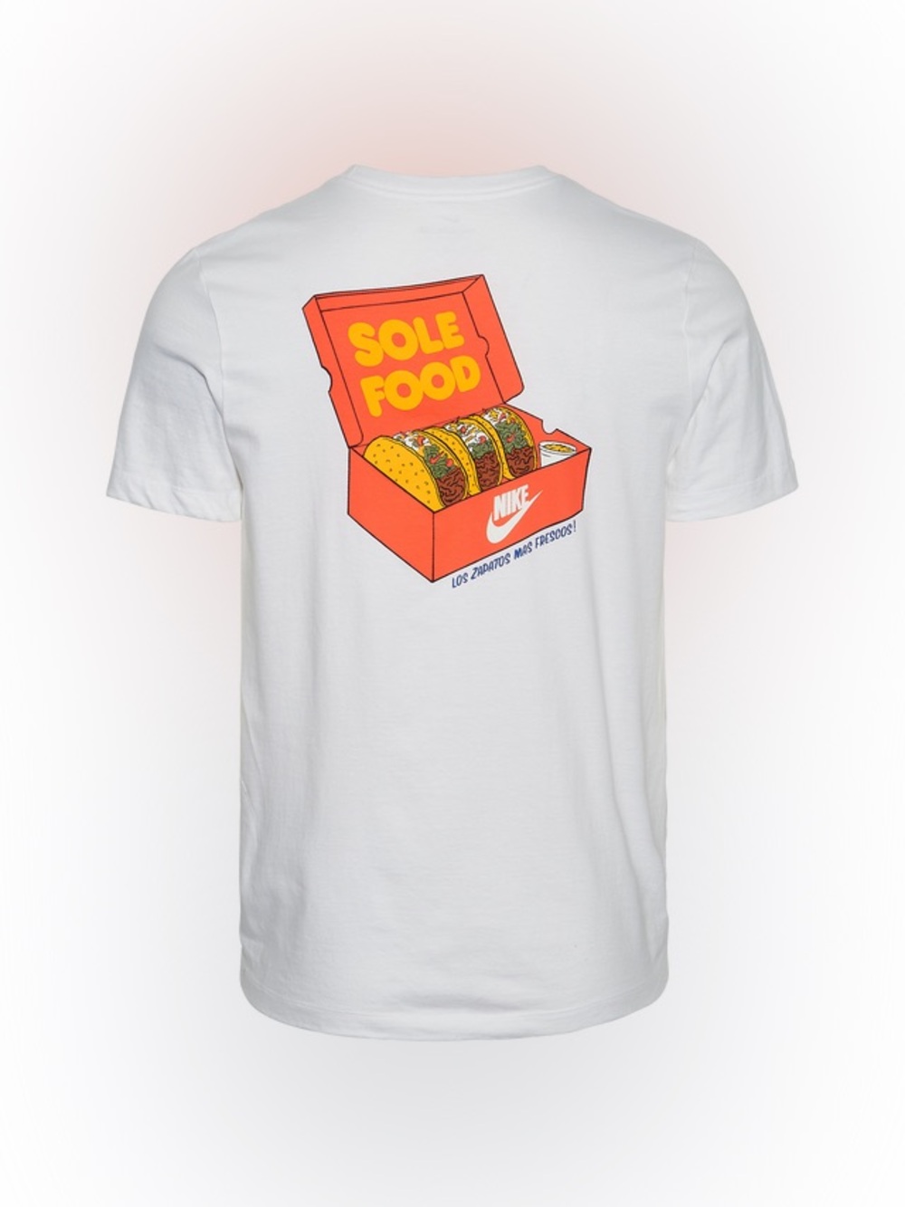 Nike Taco Sole Food 100% Cotton White Tee Large New With Tags